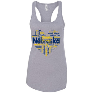Nebraska Heart City T-Shirt - T-shirt Teezalo