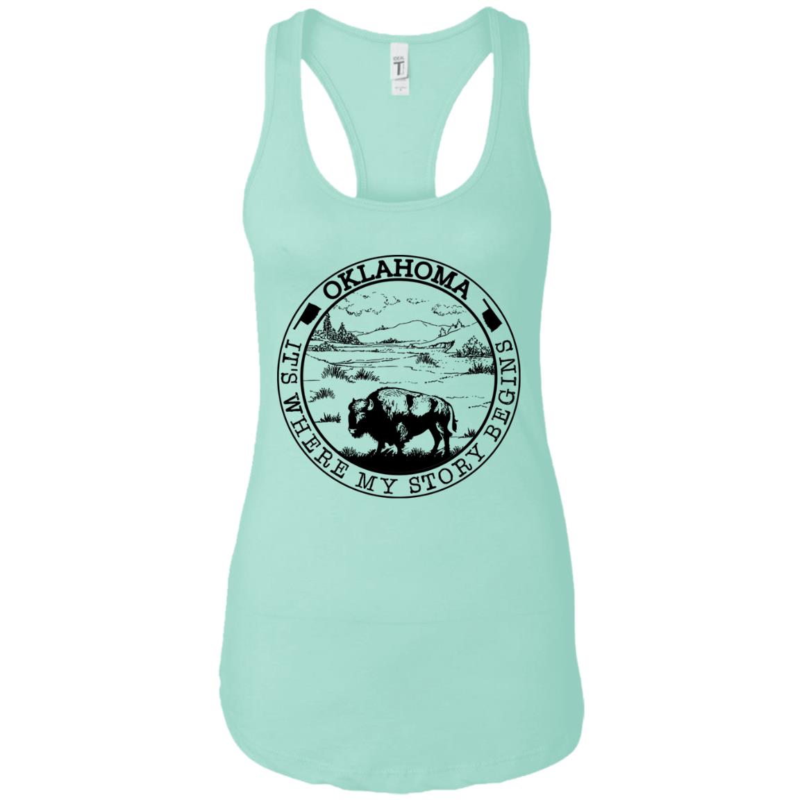 Oklahoma It's Where My Story Begins T Shirt - Hoodie Teezalo