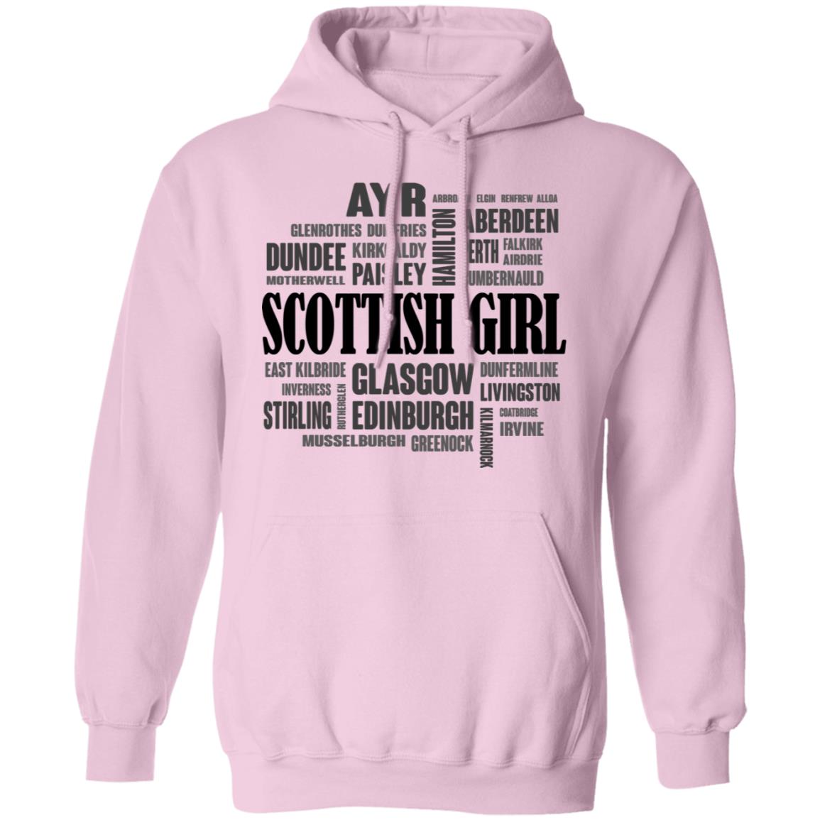 Scottish Girl And City T-Shirt - T-shirt Teezalo