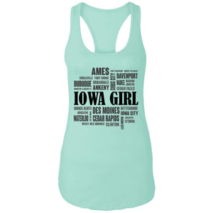 Iowa Girl And City T- Shirt - T-shirt Teezalo