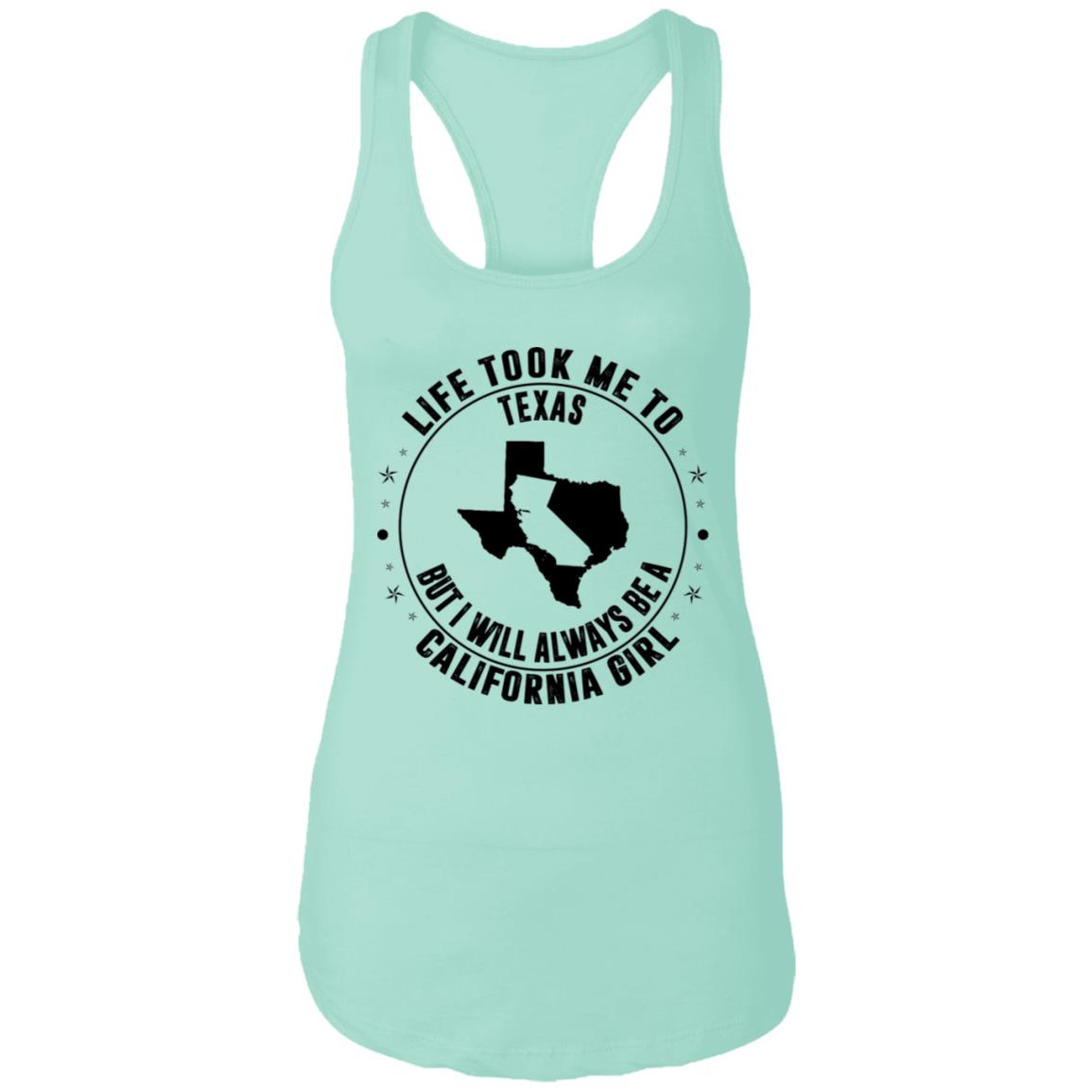 Life Took Me To Texas Always Be A California Girl Hoodie - Hoodie Teezalo