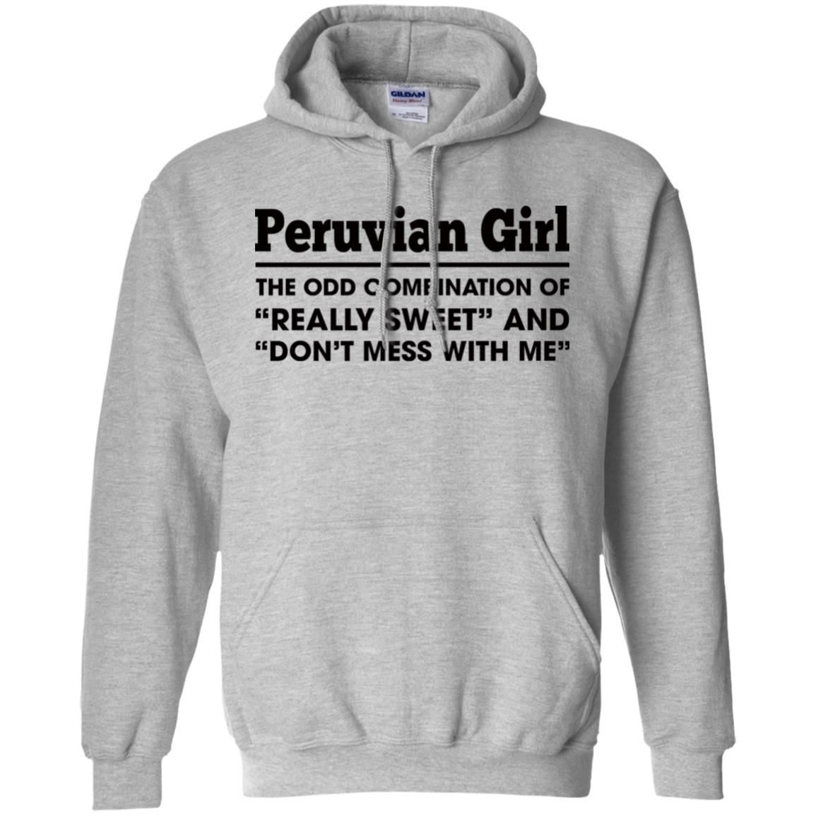 Peruvian Girl The Odd Combination T-Shirt - T-shirt Teezalo