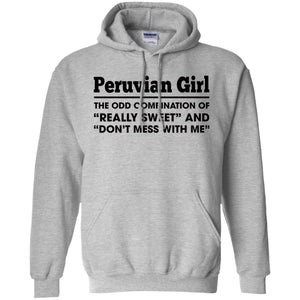 Peruvian Girl The Odd Combination T-Shirt - T-shirt Teezalo