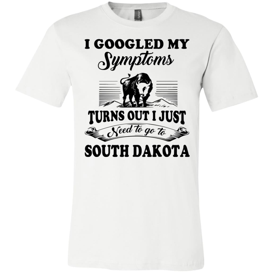 I Googled My Symptoms Turns Out To South Dakota Hoodie - Hoodie Teezalo