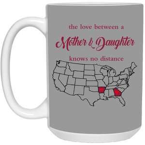Arkansas Georgia The Love Mother And Daughter Mug - Mug Teezalo