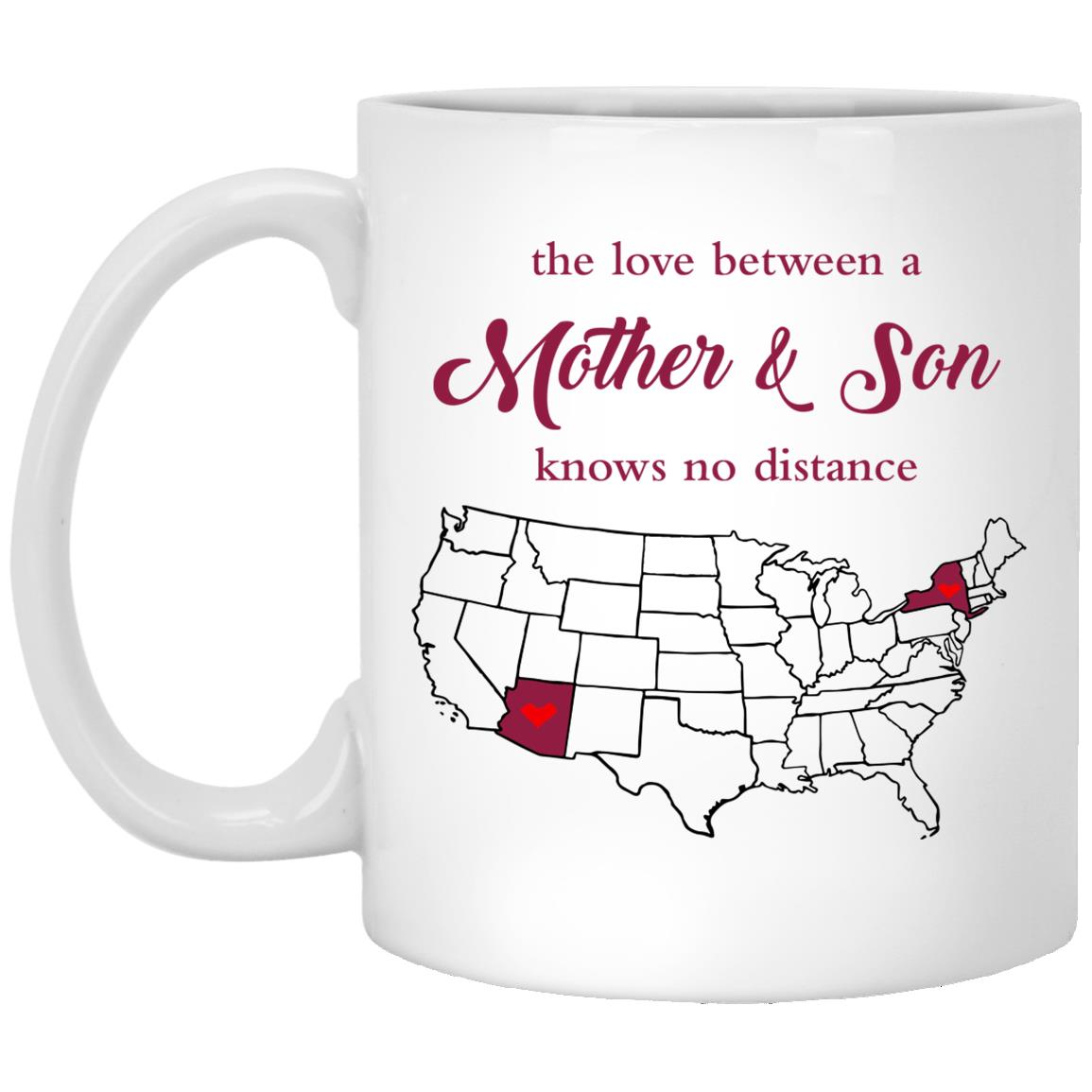 Arizona Oregon The Love Between Mother And Son Mug - Mug Teezalo