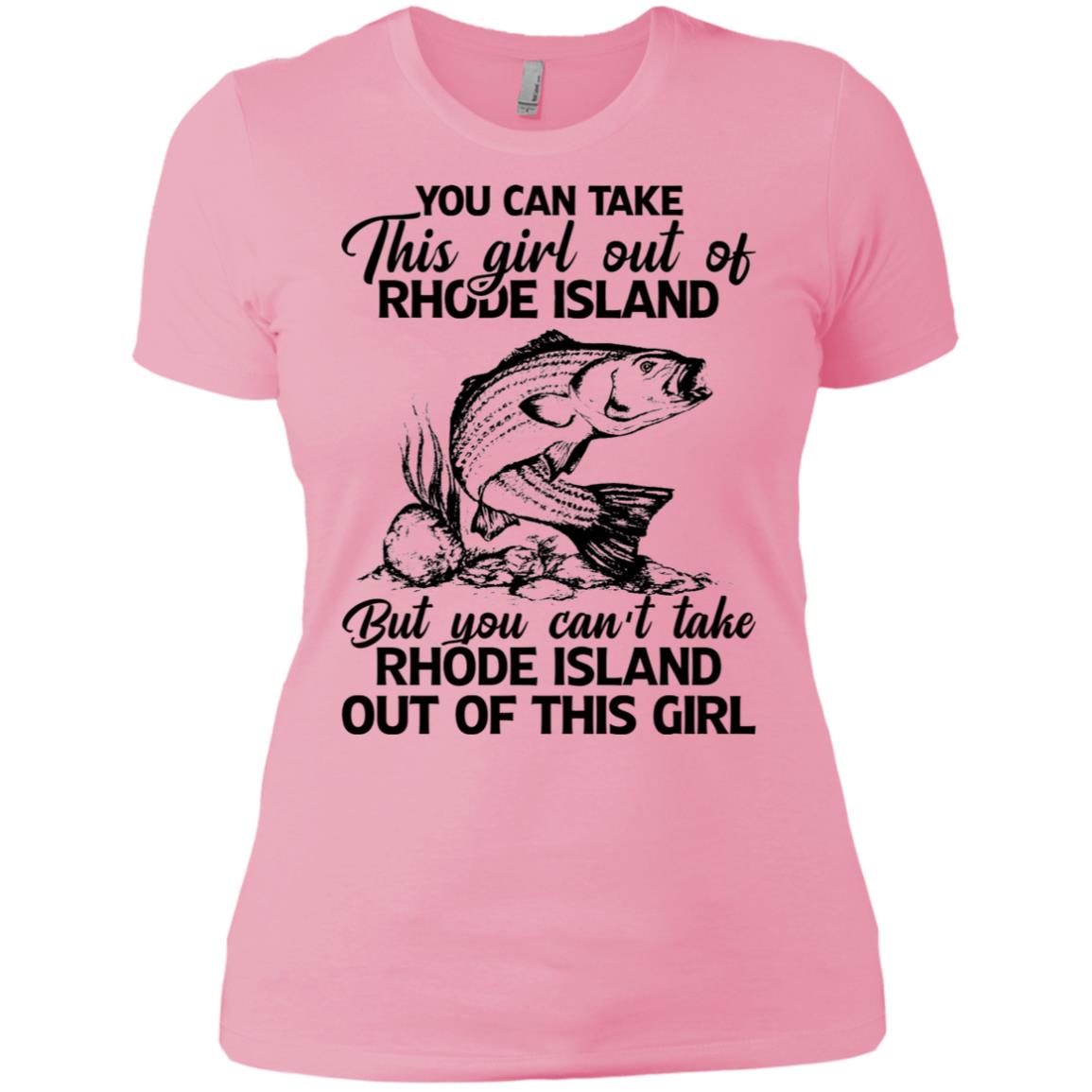 You Can't Take Rhode Island Out Of This Girl T-shirt - T-shirt Teezalo