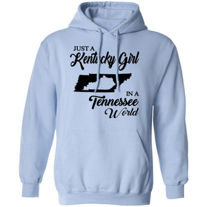 Just A Kentucky Girl In A Tennessee World T-Shirt - T-shirt Teezalo