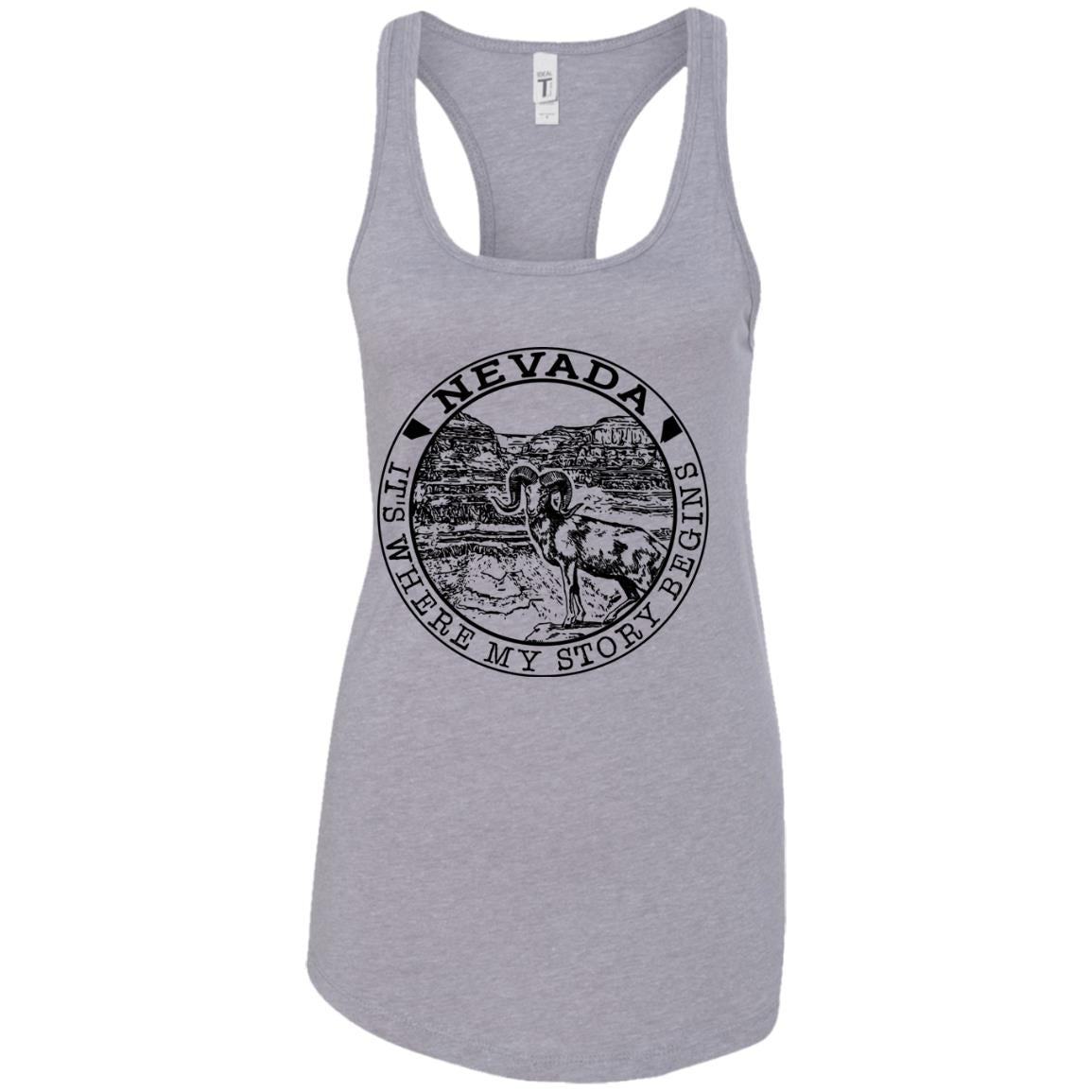 Nevada It's Where My Story Begins Hoodie - Hoodie Teezalo