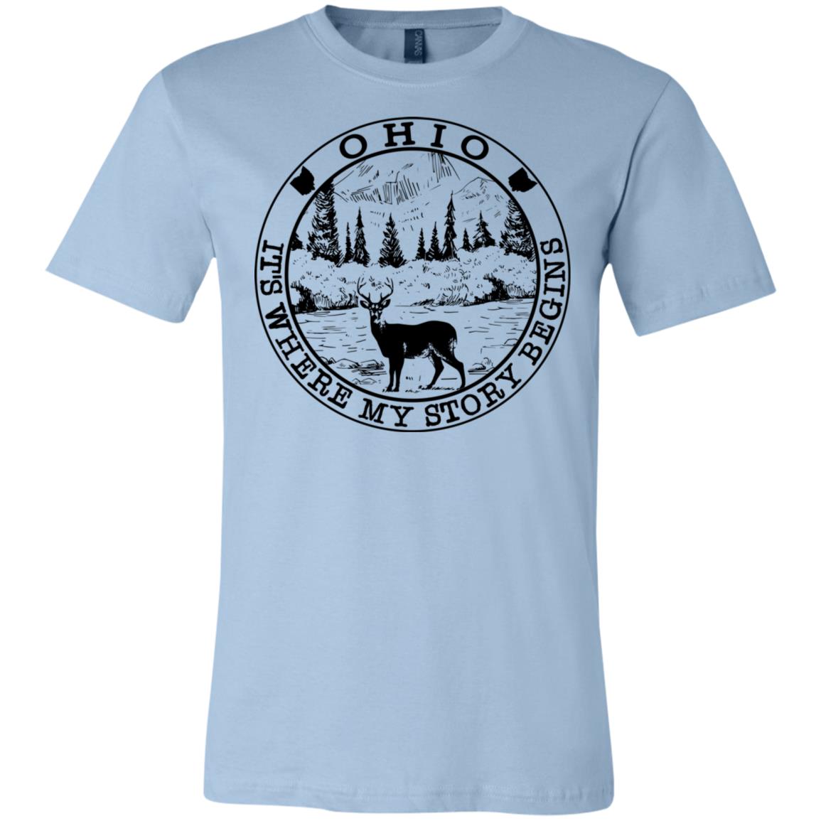 Ohio It's Where My Story Begins Hoodie - Hoodie Teezalo