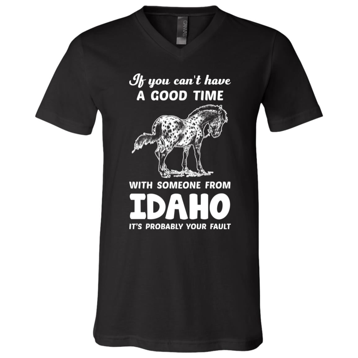 If You Can't Have Good Time With Someone From Idaho It's Your Fault T-shirt - T-shirt Teezalo