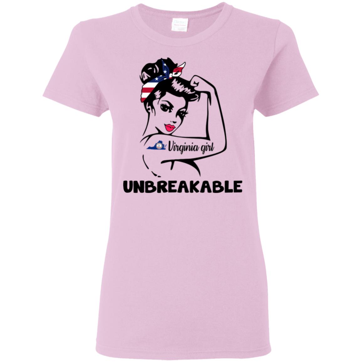 Virginia Girl Unbreakable T-Shirt - T-shirt Teezalo