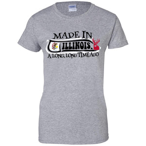 Made In Illinois A Long Long Time Ago T-shirt - T-shirt Teezalo