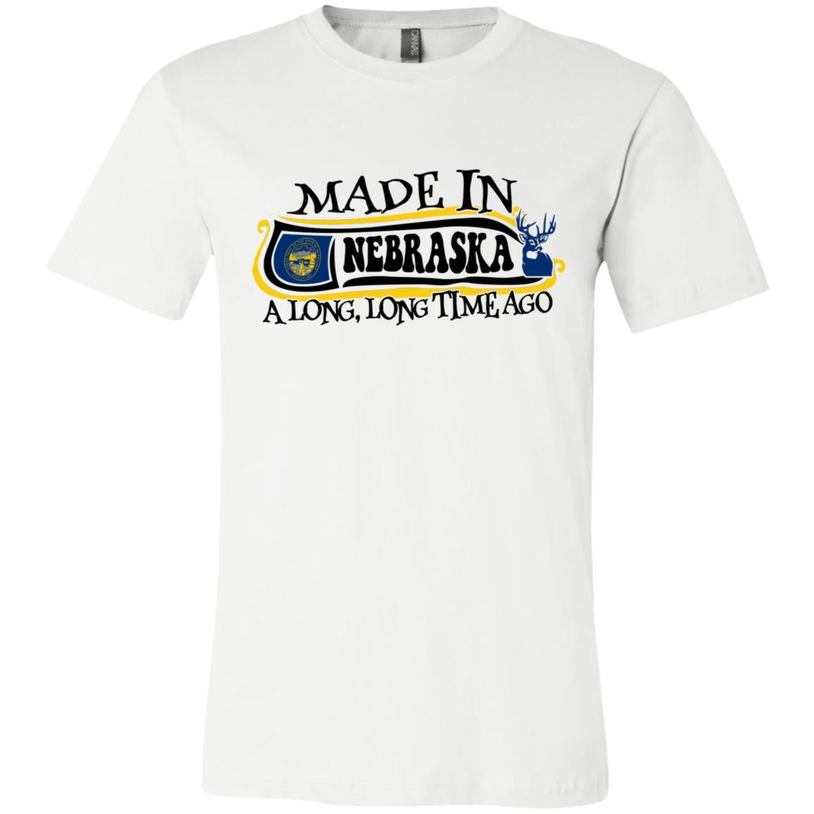 Made In Nebraska A Long Time Ago T-Shirt - T-shirt Teezalo