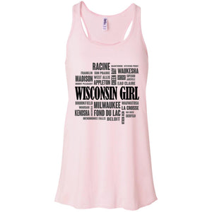 Wisconsin Girl And Cities Funny T-shirt - T-shirt Teezalo