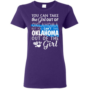 You Can't Take Oklahoma Out Of The Girl Hoodie - Hoodie Teezalo