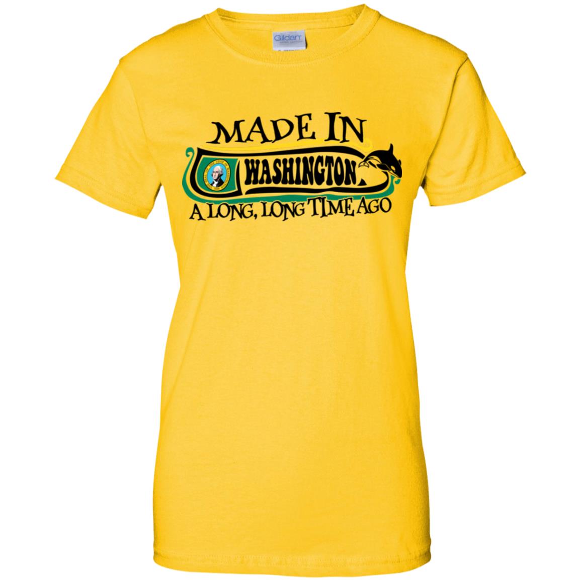 Made In Washington A Long Long Time Ago T-Shirt - T-shirt Teezalo