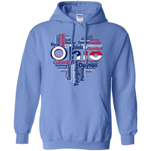 Ohio City Heart T-Shirt - T-shirt Teezalo