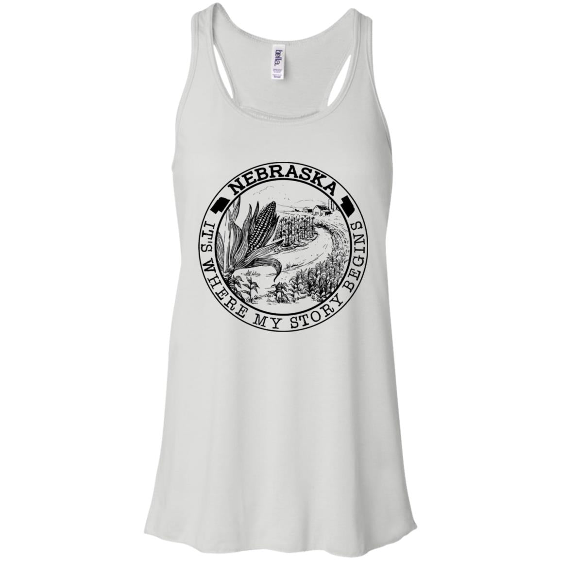 Nebraska Where My Story Begins Hoodie - Hoodie Teezalo