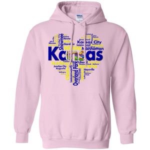 Kansas City Heart T Shirt - T-shirt Teezalo