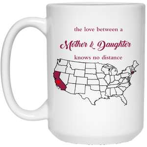 Connecticut California Love Mother Daughter Mug - Mug Teezalo