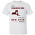 Just A Canadian Girl Living In A New York World T-Shirt - T-shirt Teezalo