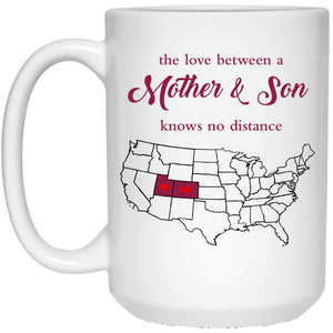 Colorado Utah The Love Between Mother And Son Mug - Mug Teezalo