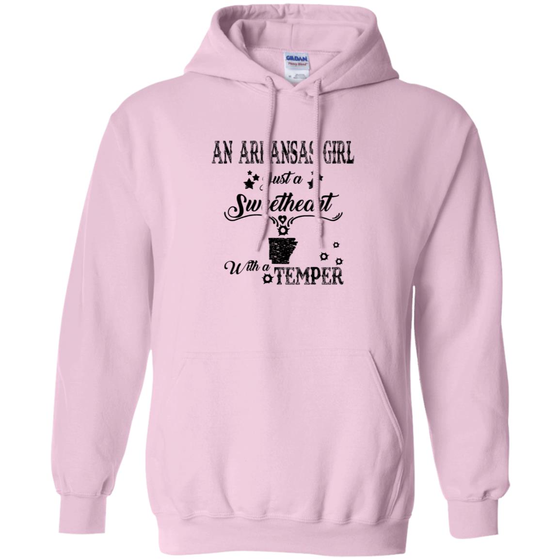 An Arkansas Girl Just A Sweetheart With A Temper T-Shirt - T-shirt Teezalo