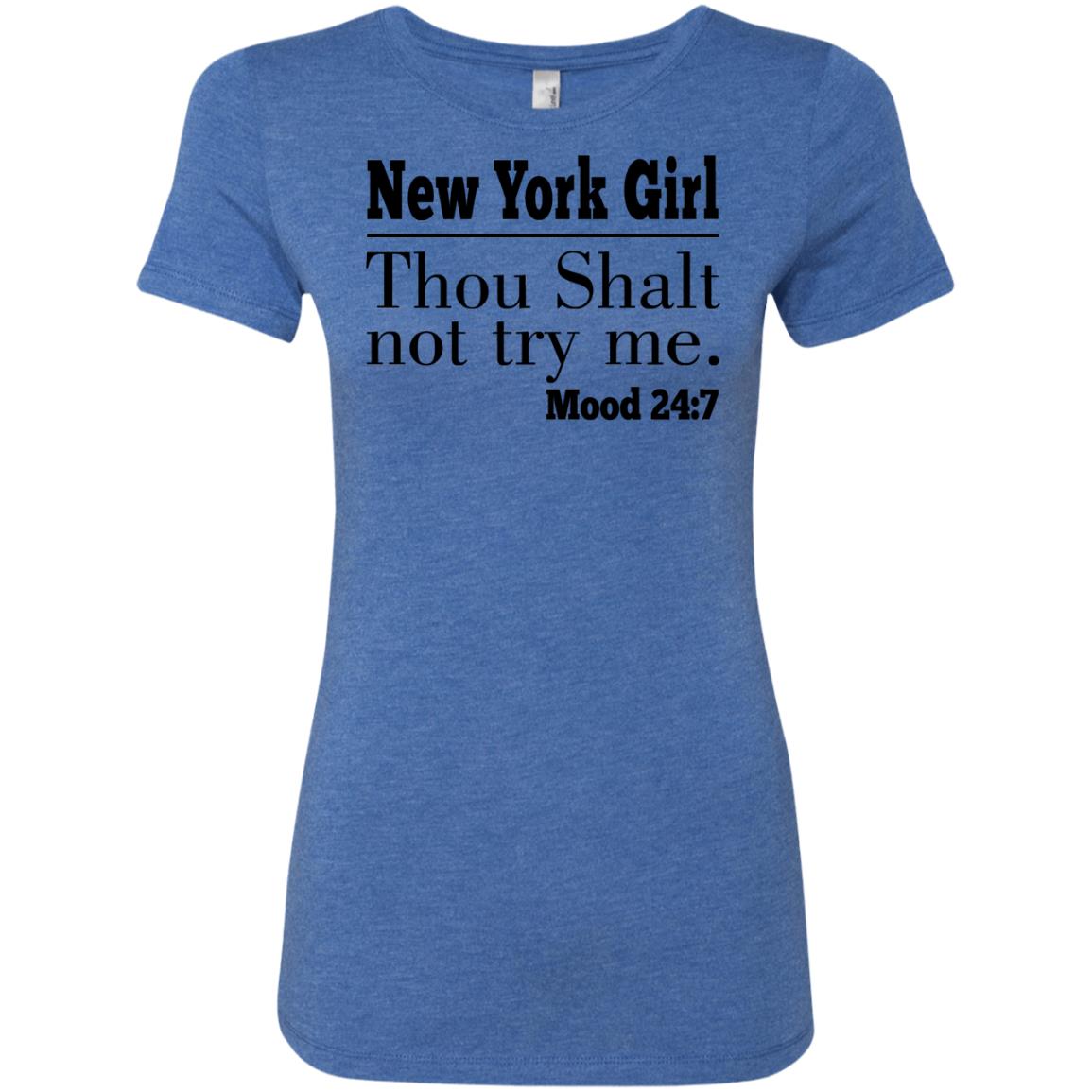 New York Girl Thou Shalt Not Try Me Hoodie - Hoodie Teezalo