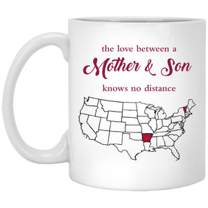 Arkansas Vermont The Love Between Mother And Son Mug - Mug Teezalo