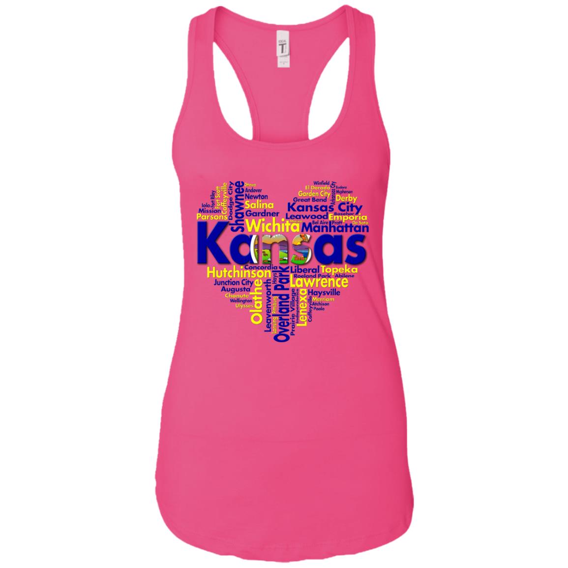 Kansas City Heart T Shirt - T-shirt Teezalo