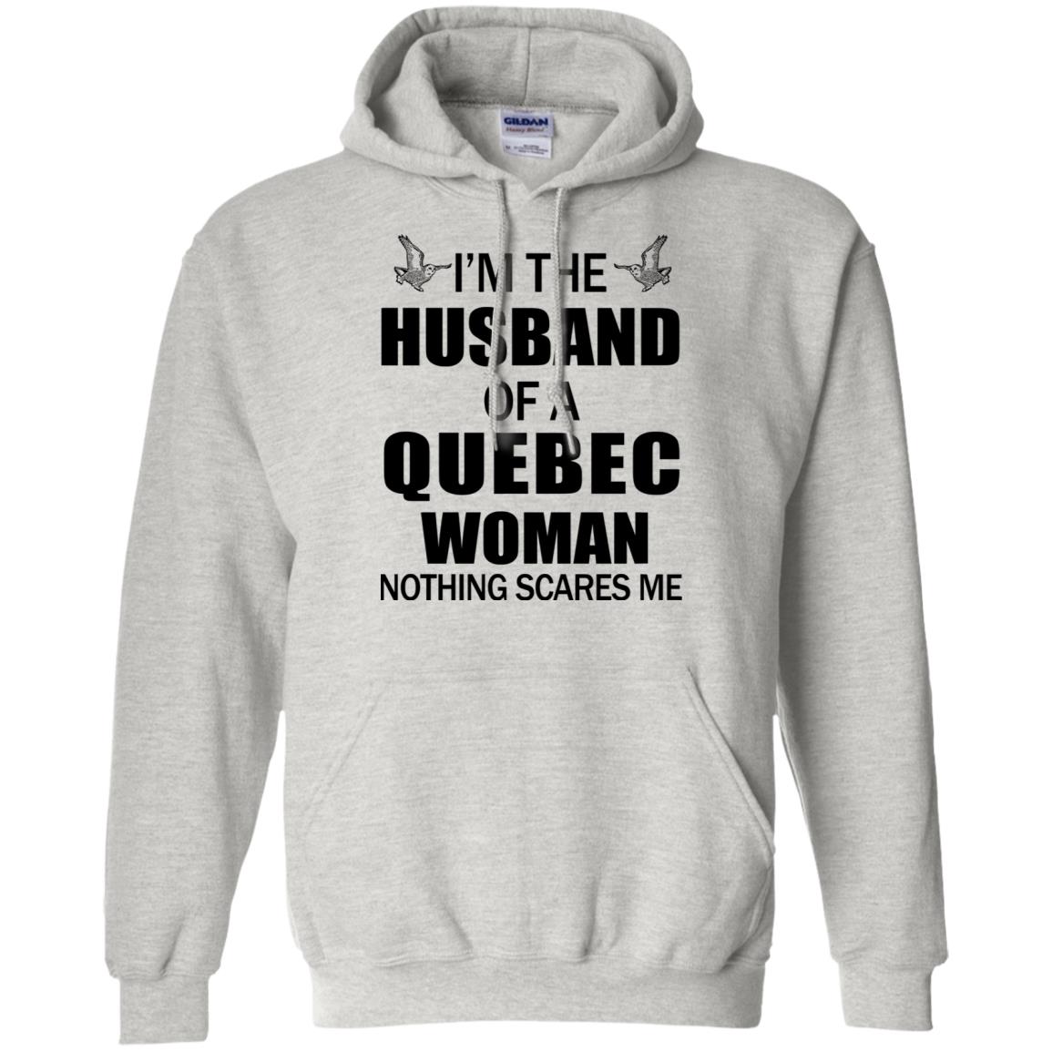 I'm The Husband Of A Quebec Woman T-Shirt - T-shirt Teezalo