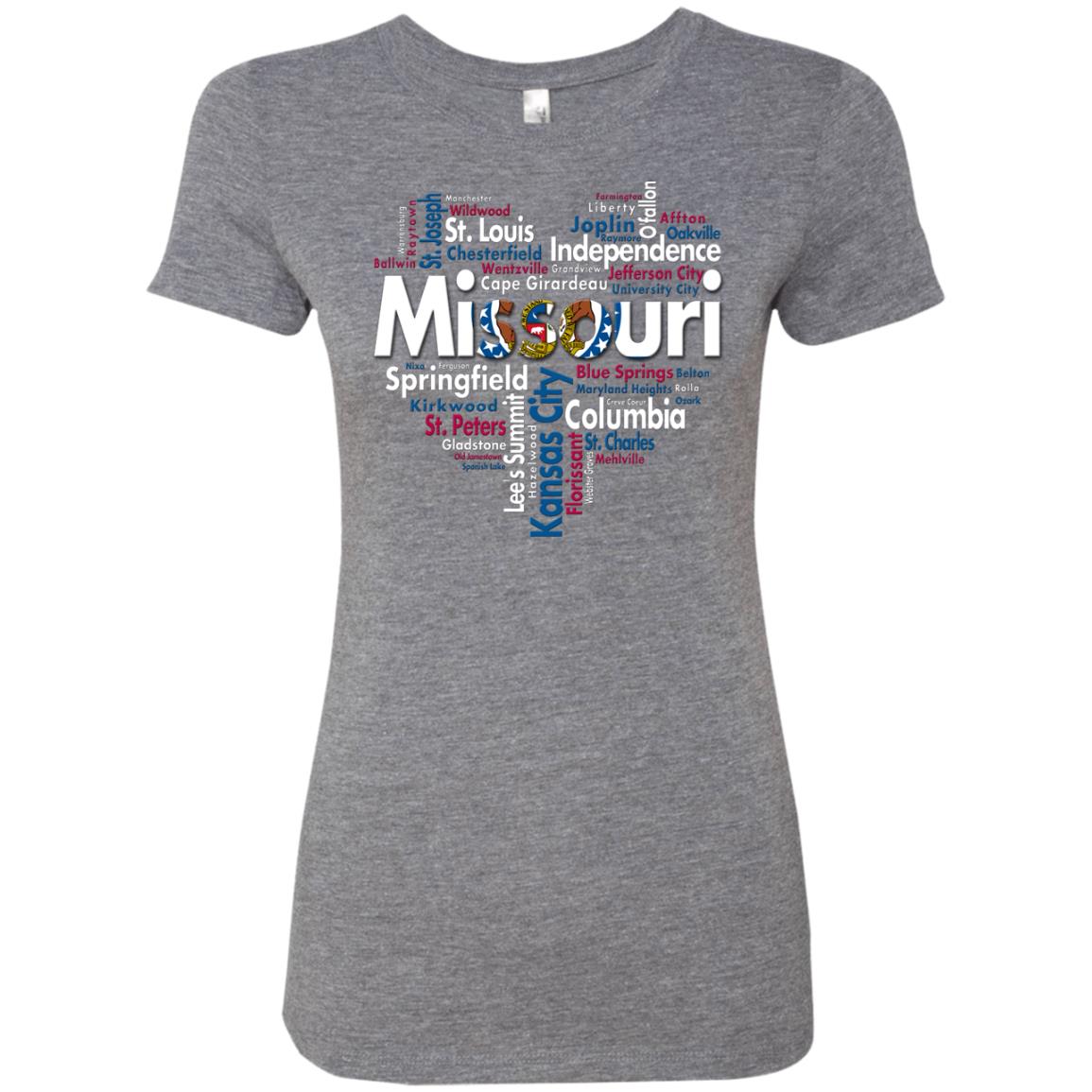 Missouri City Heart Tank - T-shirt Teezalo