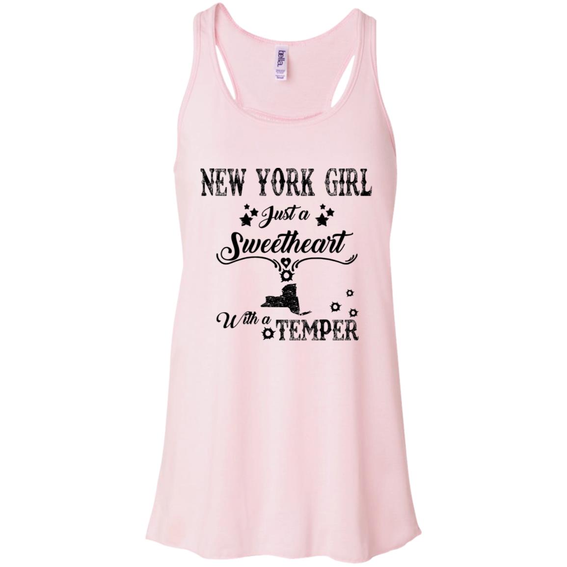New York Girl Just Sweetheart With A Temper T-Shirt - T-shirt Teezalo