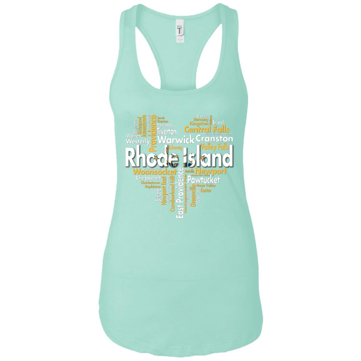 Rhode Island City Heart T-Shirt - T-shirt Teezalo