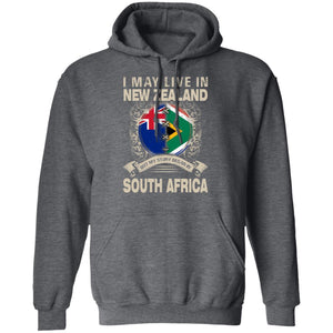 Live In New Zealand But My Story Began In South Africa T-Shirt - T-shirt Teezalo