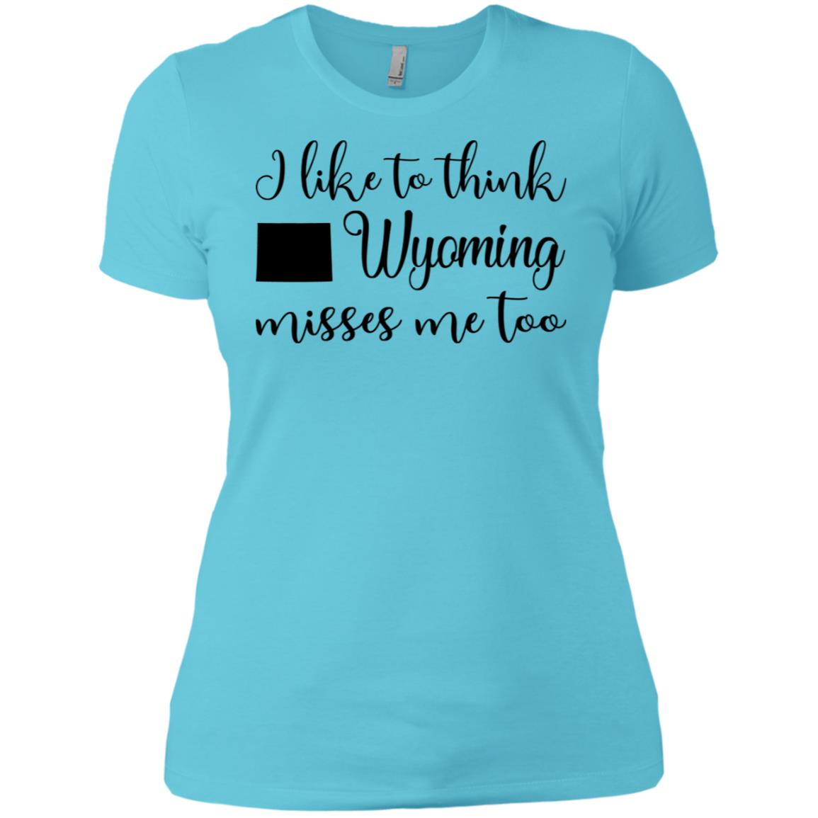 I Like To Think Wyoming Misses Me Too Hoodie - Hoodie Teezalo