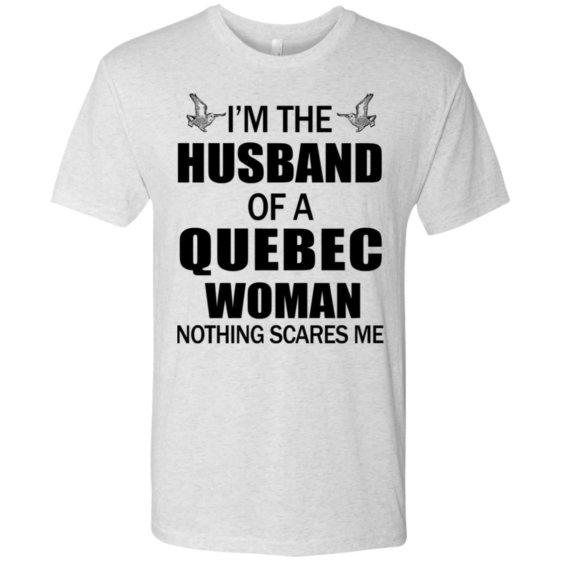 I'm The Husband Of A Quebec Woman T-Shirt - T-shirt Teezalo