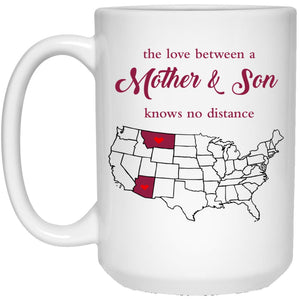 Montana Arizona The Love Between Mother And Son Mug - Mug Teezalo