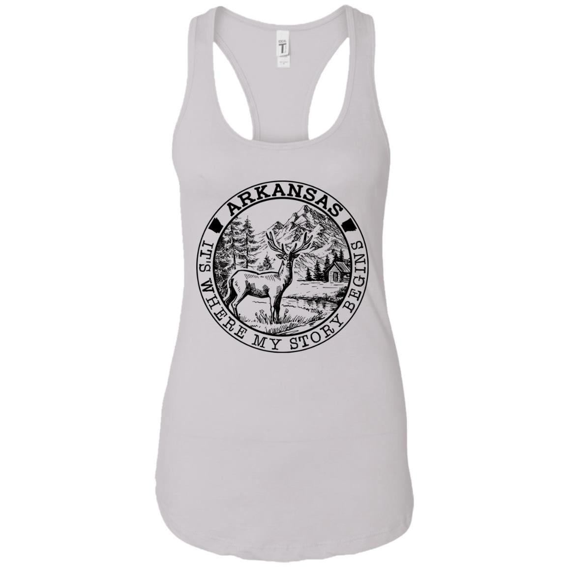 Arkansas It's Where My Story Begins Hoodie - Hoodie Teezalo