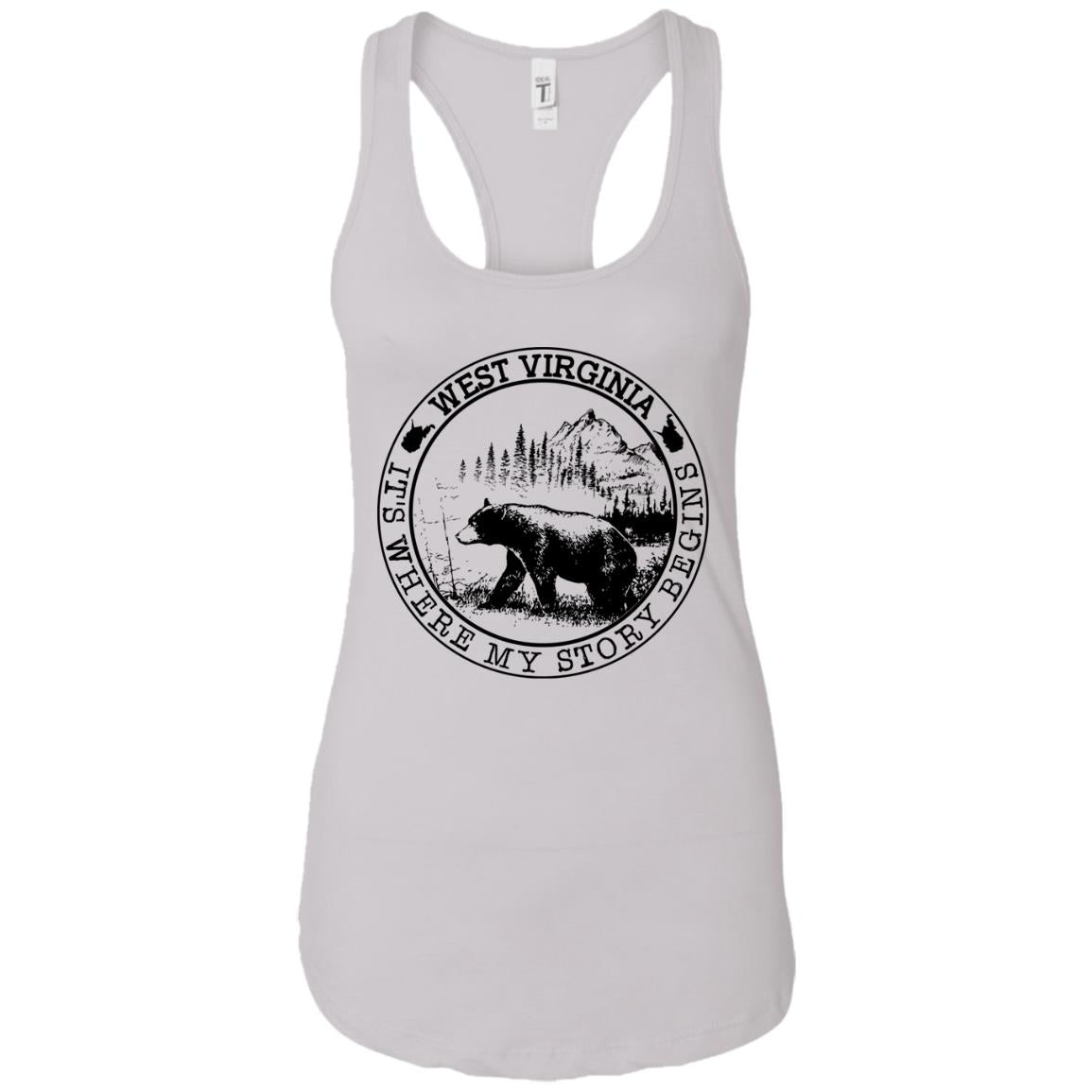 West Virginia It's Where My Story Begins Hoodie - Hoodie Teezalo