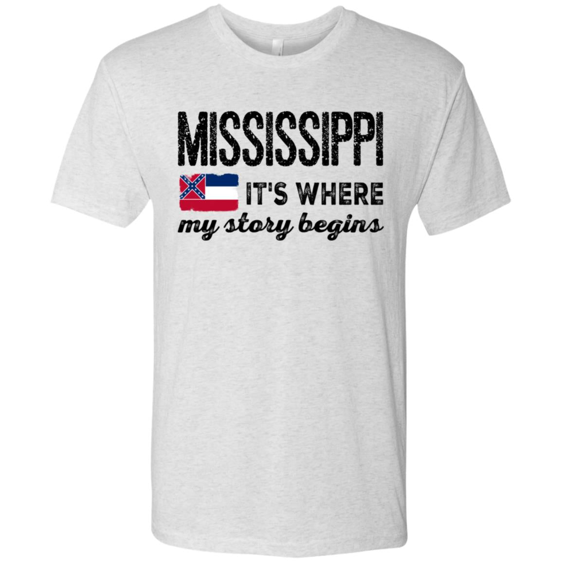 Mississippi Where My Story Begins T-shirt - T-shirt Teezalo