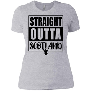 Straight Outta Scotland T-Shirt - T-shirt Teezalo