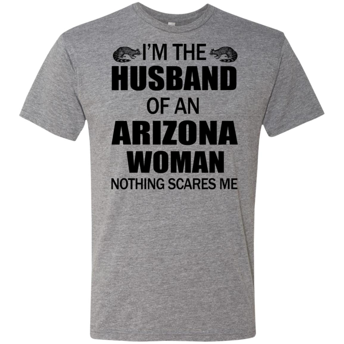 I'm The Husband Of An Arizona Woman T-Shirt - T-shirt Teezalo