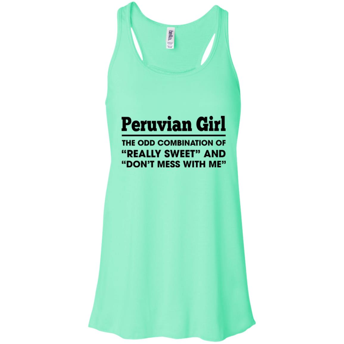 Peruvian Girl The Odd Combination T-Shirt - T-shirt Teezalo