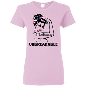 West Virginia Girl Unbreakable T Shirt - T-shirt Teezalo