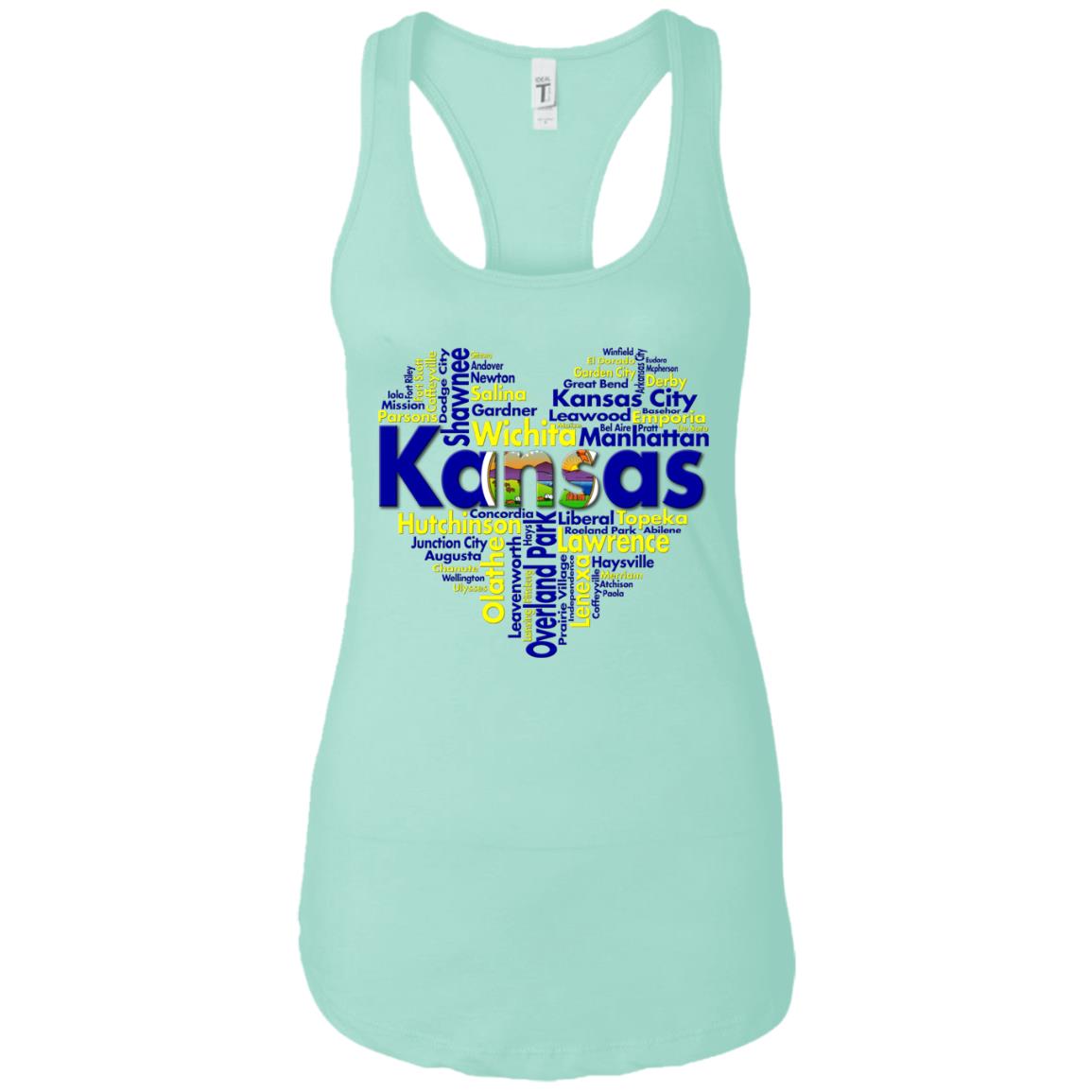 Kansas City Heart T Shirt - T-shirt Teezalo