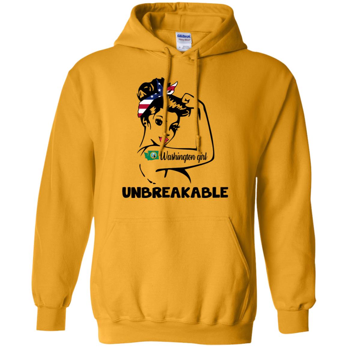 Washington Girl  Unbreakable T-Shirt - T-shirt Teezalo