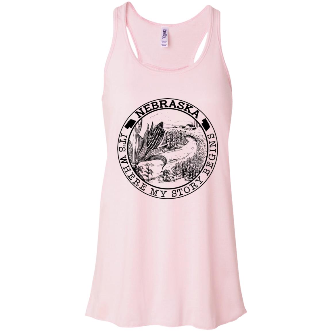 Nebraska Where My Story Begins Hoodie - Hoodie Teezalo