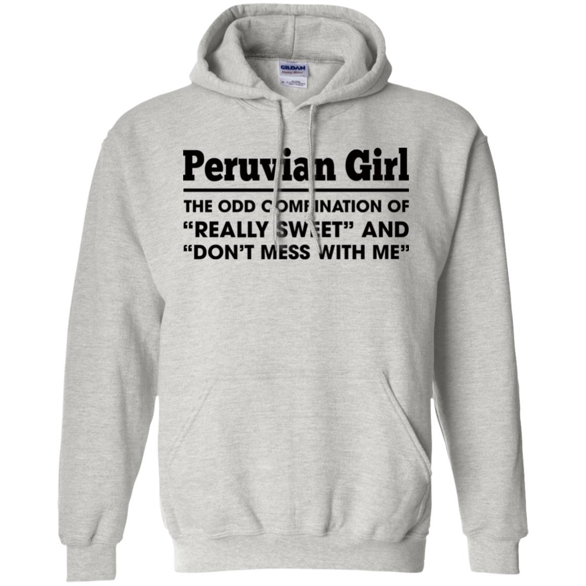 Peruvian Girl The Odd Combination T-Shirt - T-shirt Teezalo